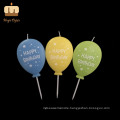 Chinese Smokeless Fancy Balloon Shape Birthday Candle UK